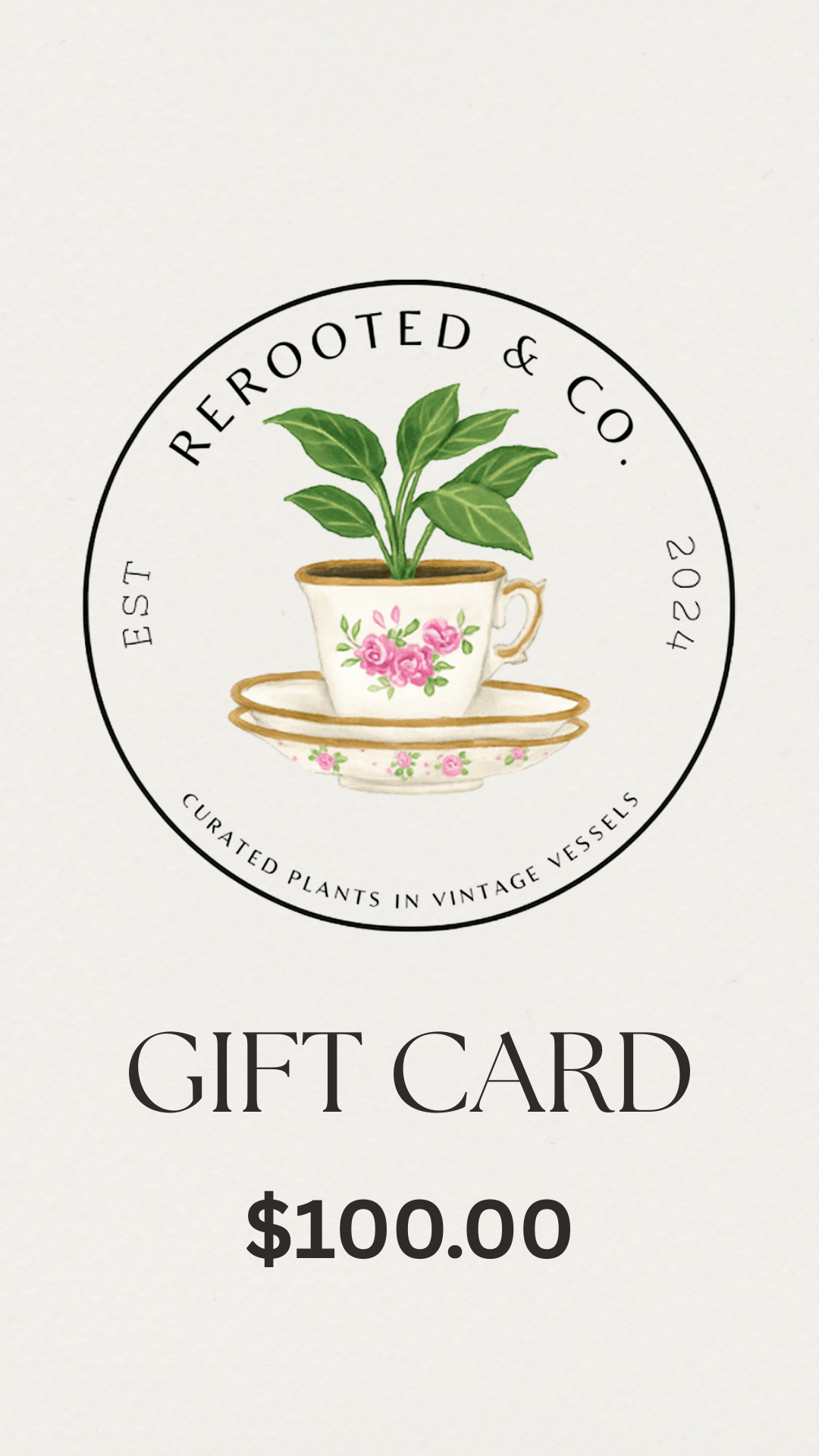 Rerooted & Co Gift Card